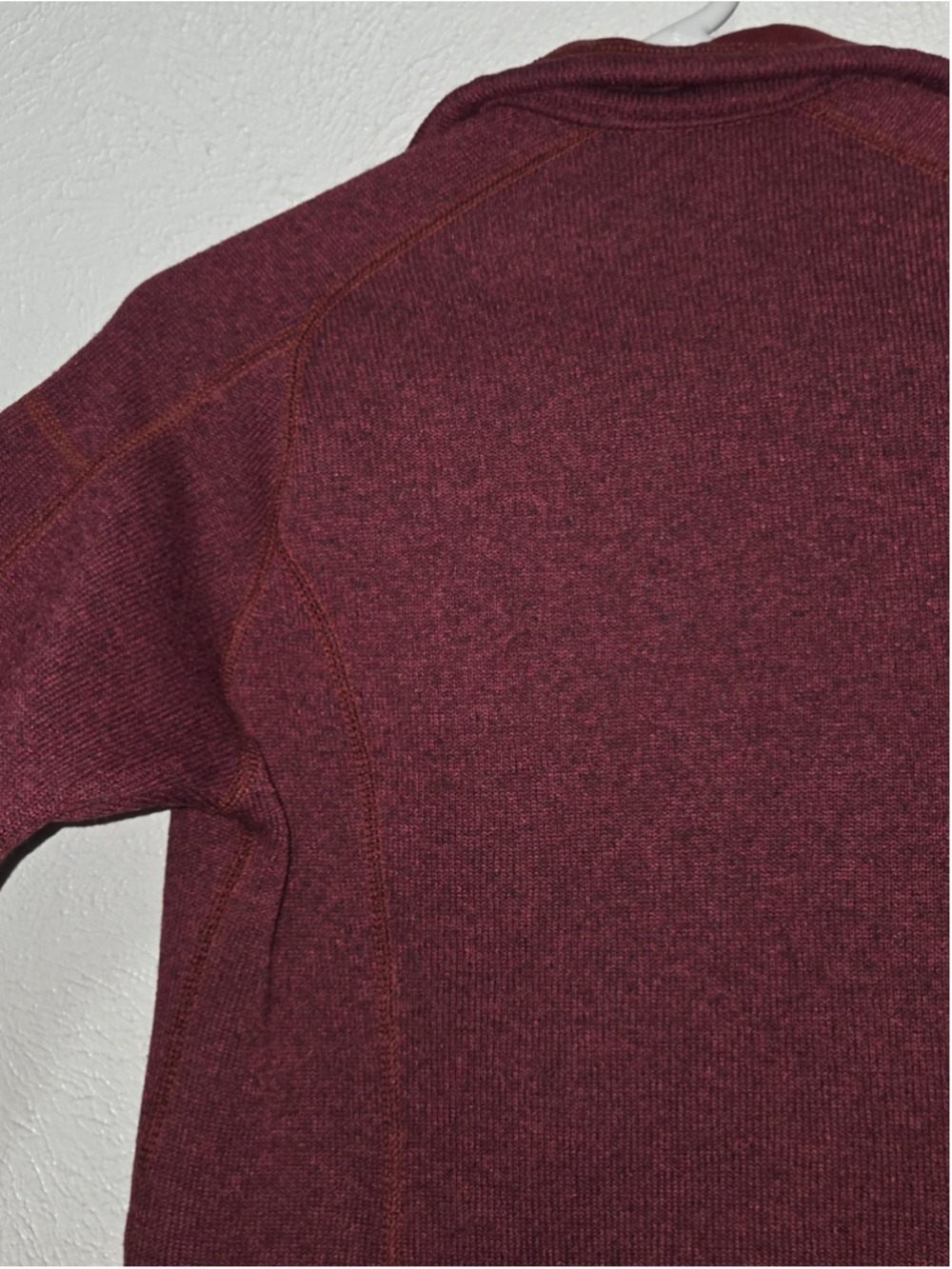 Patagonia Better Sweater Fleece Jacket Women's Size Small Burgundy Full Zip - Picture 12 of 13